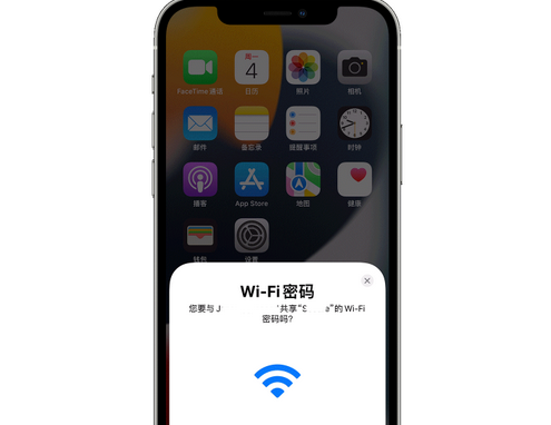 金寨苹果15维修店分享iPhone15如何共享Wi-Fi密码 