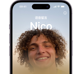 金寨苹果15服务站分享iPhone15实时语音留言开启方法 