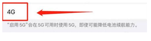 金寨苹果13维修分享iPhone 13恒定4G设置方法 